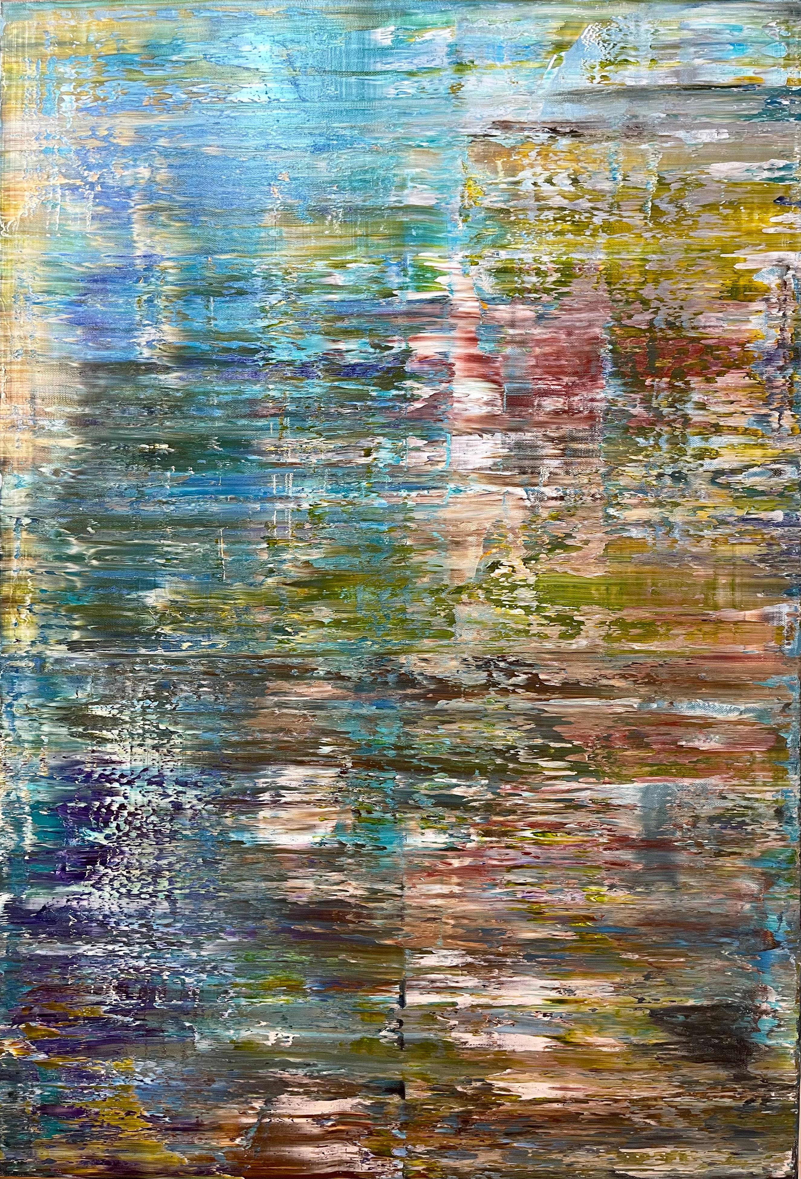 This artwork will be shipped rolled in a dent-resistant tube.

Robert Niesse is a contemporary German abstract artist, renowned for his 