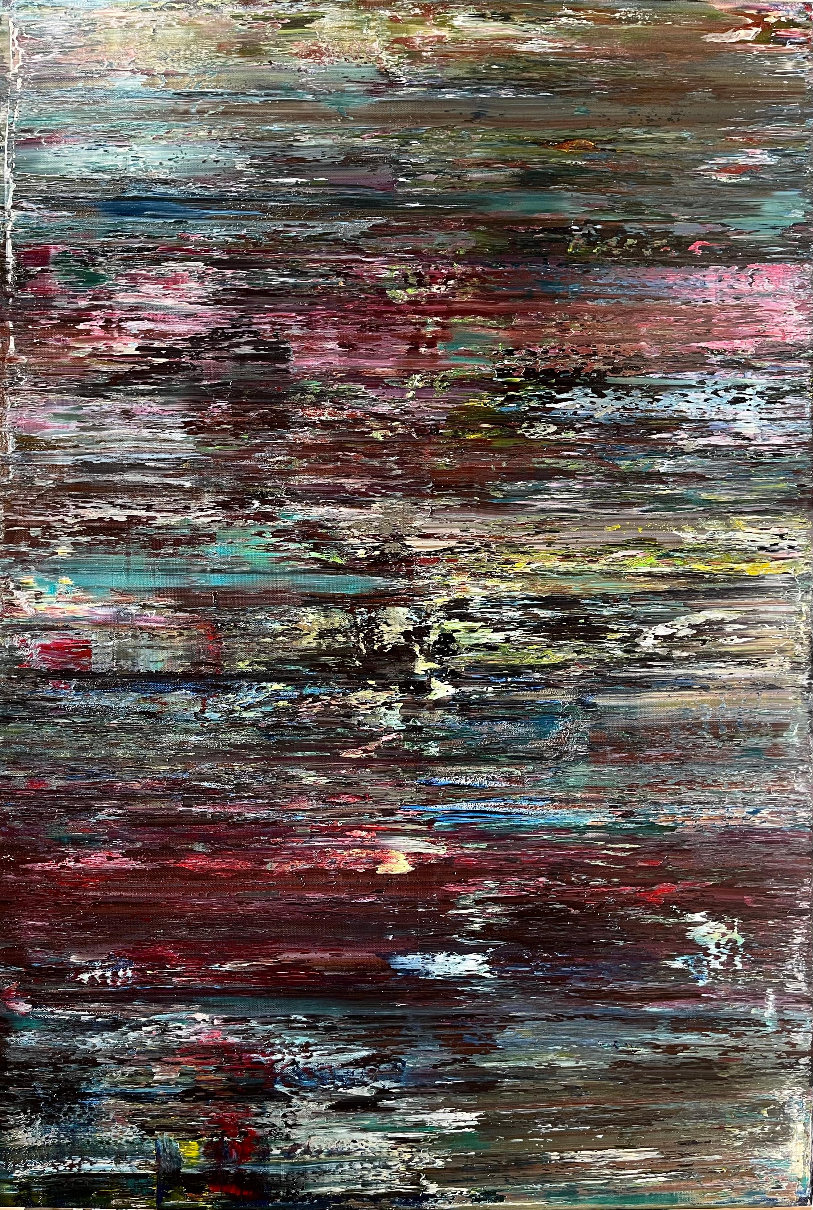 This artwork will be shipped rolled in a dent-resistant tube.

Robert Niesse is a contemporary German abstract artist, renowned for his 