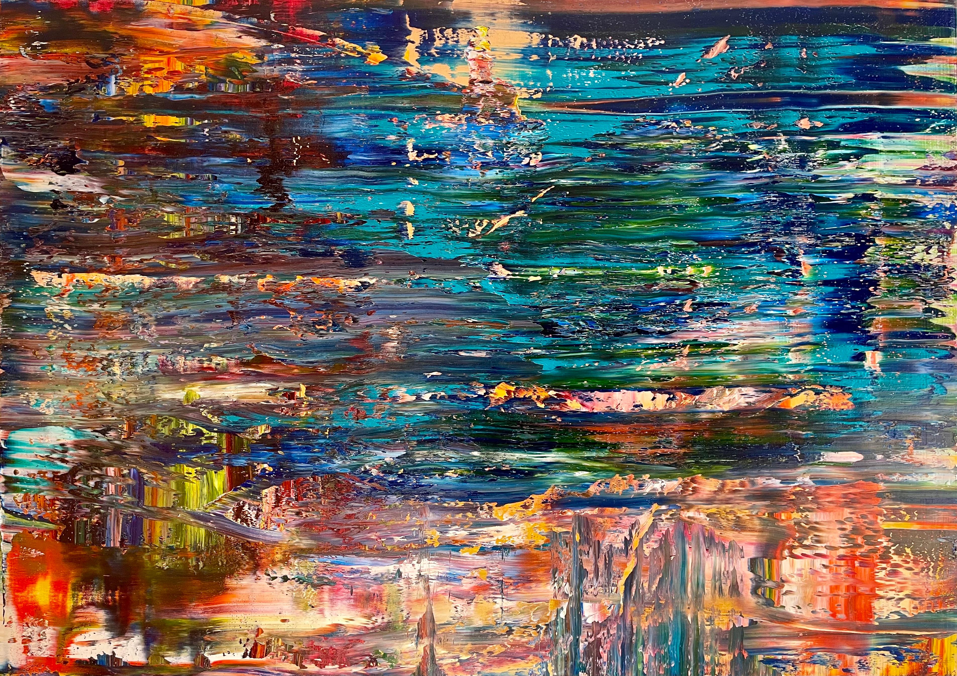 Robert Niesse is a contemporary German abstract artist, renowned for his 