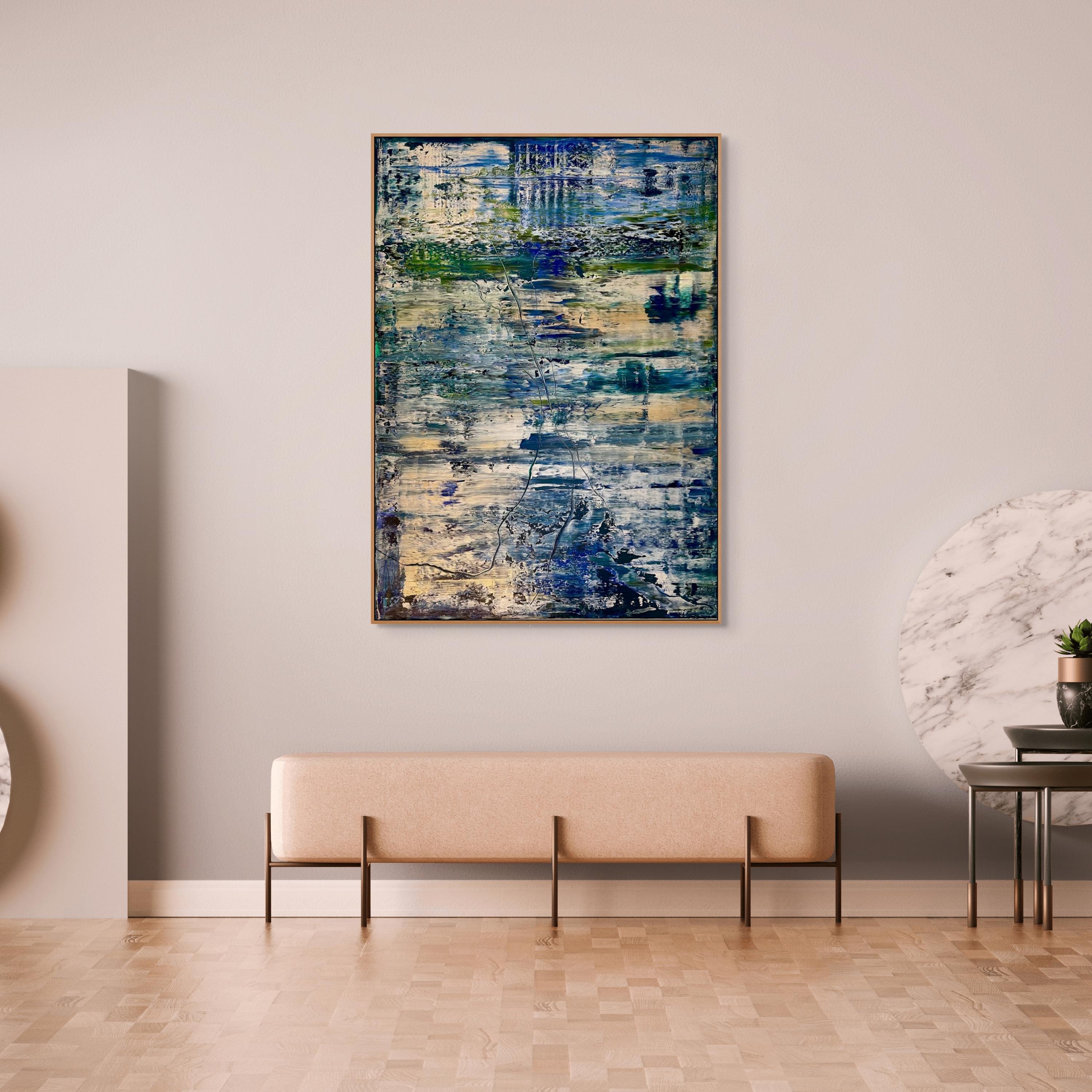 Abstract informal 2024-2123-4 (Abstract Painting) For Sale 1