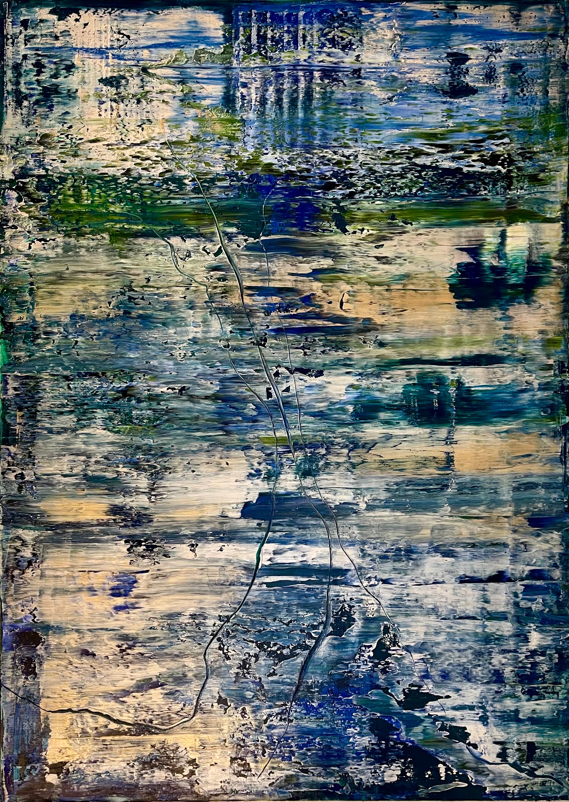 Abstract informal 2024-2123-4 (Abstract Painting) For Sale 3