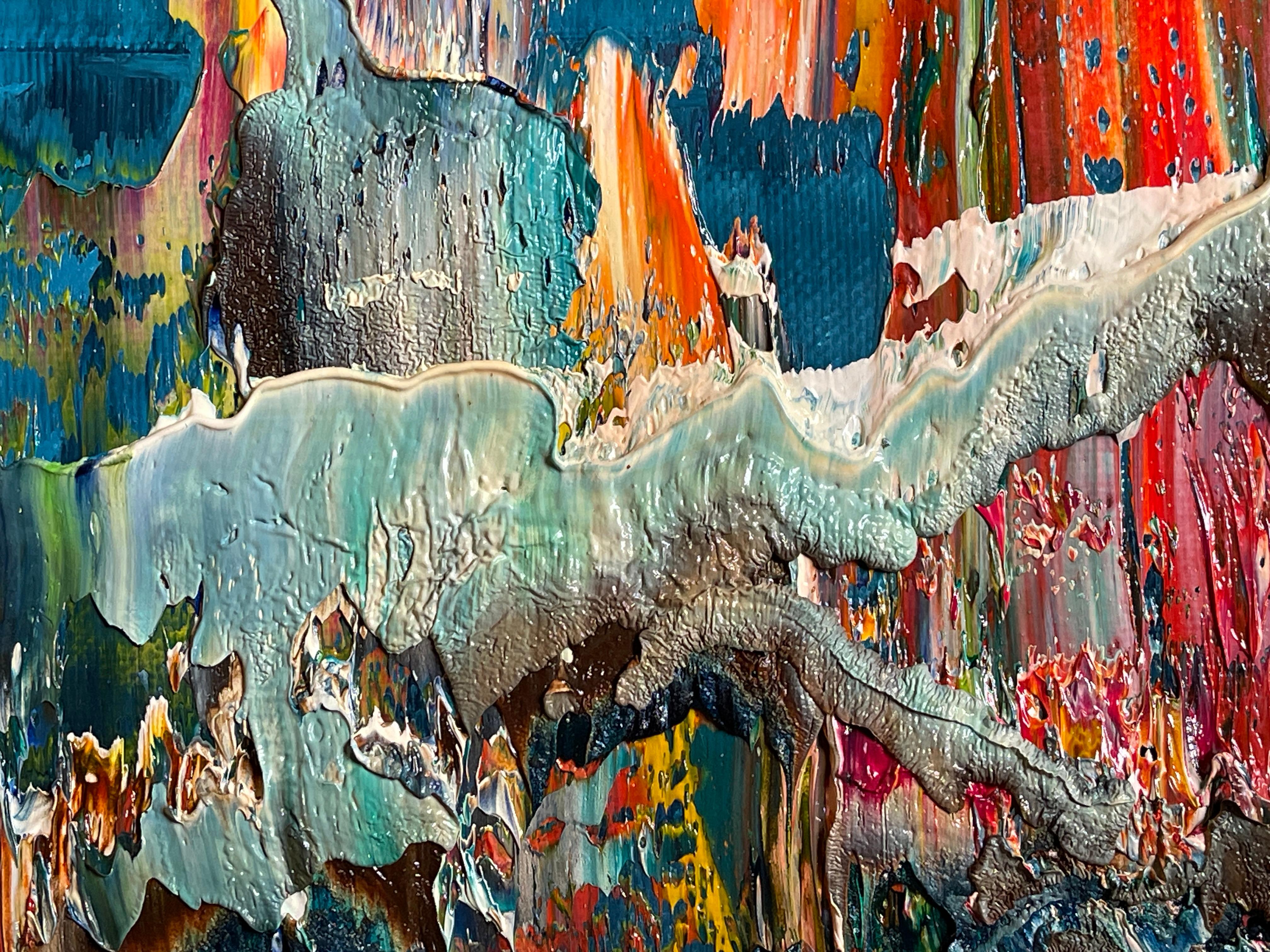 Abstract informal 2024-2124-1 (Abstract Painting) For Sale 10
