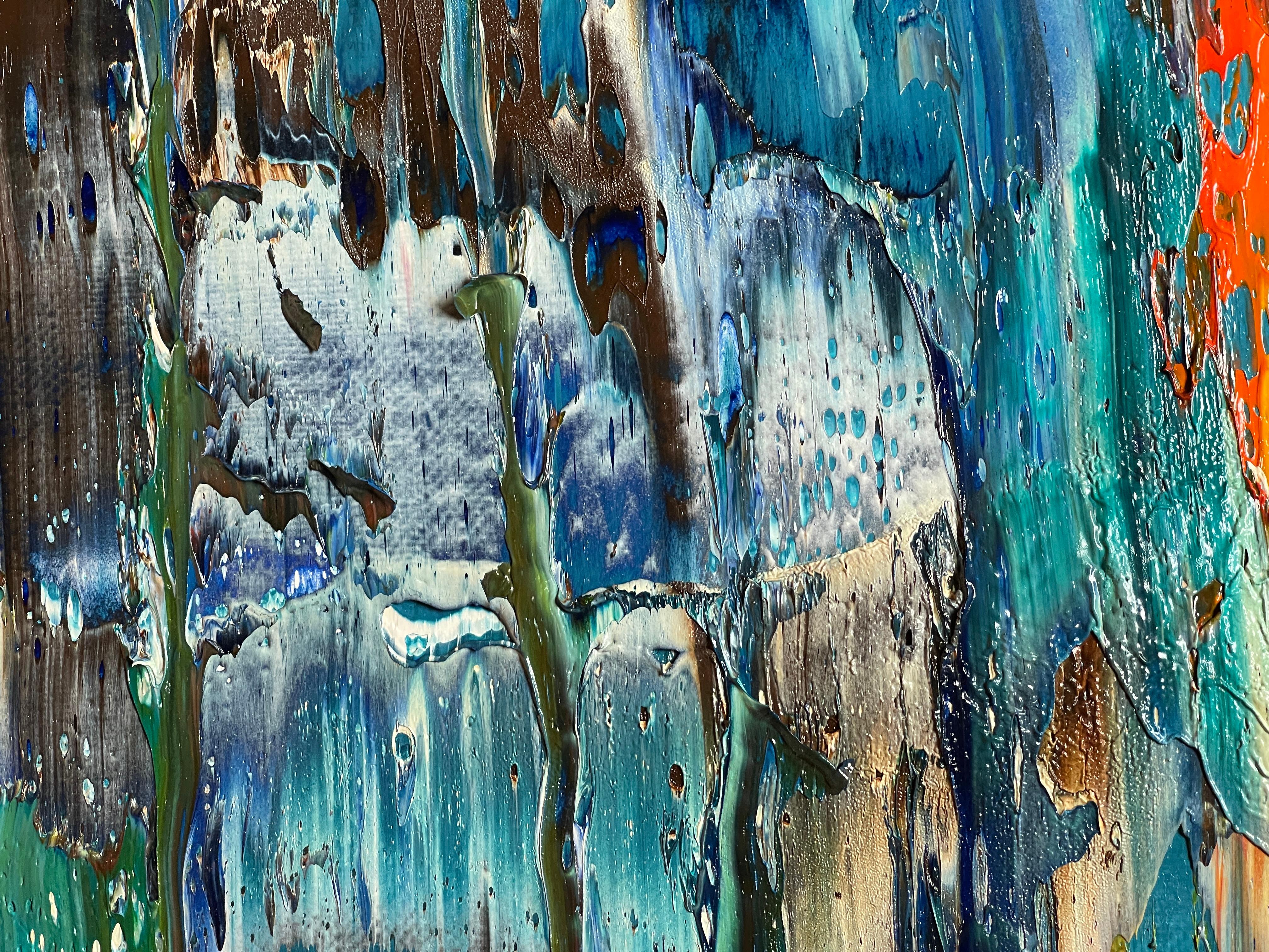 Abstract informal 2024-2124-1 (Abstract Painting) For Sale 11