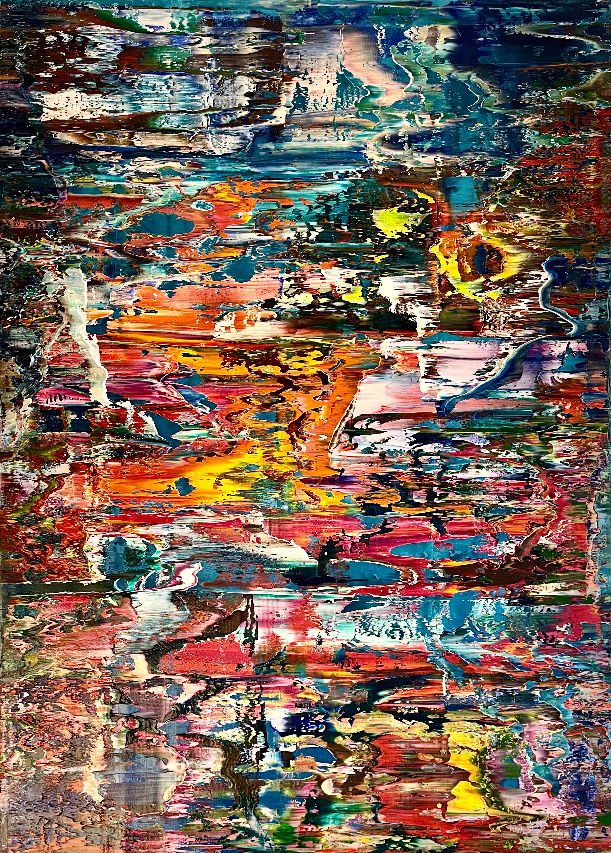 Abstract informal 2024-2124-1 (Abstract Painting) For Sale 3