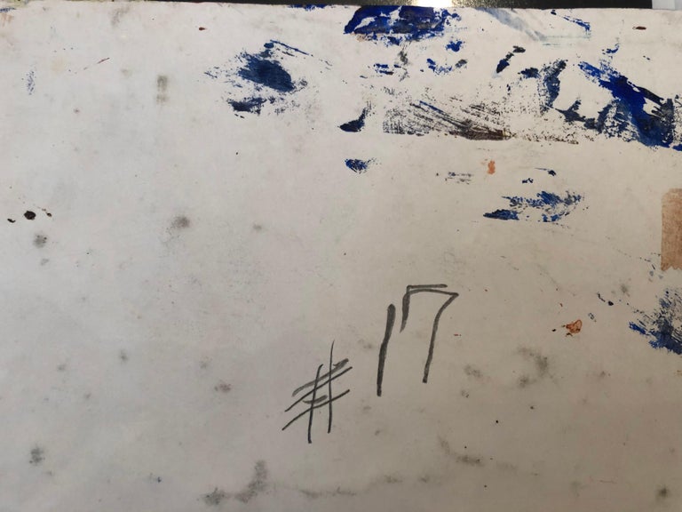 Robert Noel Blair - Ocean Oil on paper 1940's American Modern Robert ...