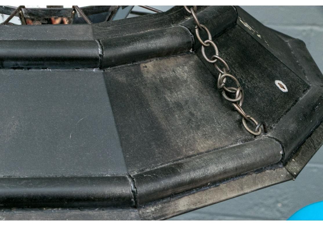 Robert Ogden Faceted Mirror Chandelier in vendita 3