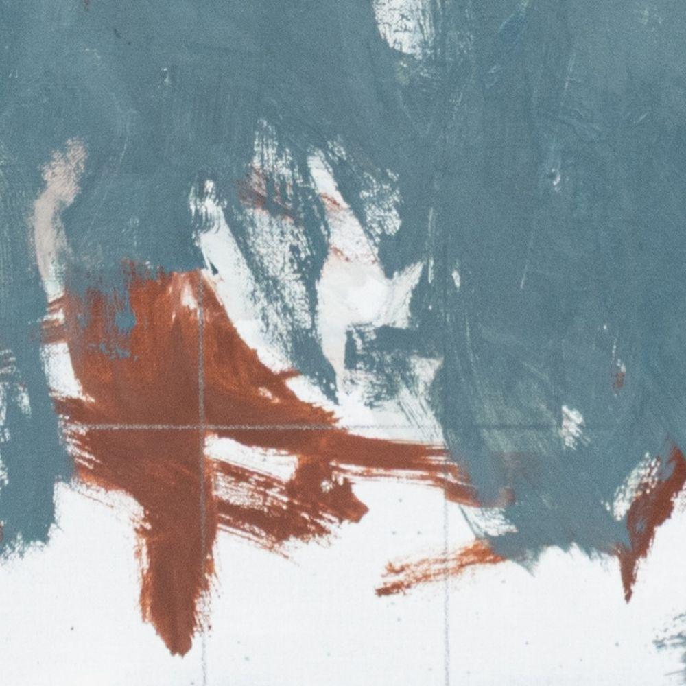 Composizione astratta e griglia - Abstract Painting Grigio di Robert O'Meara