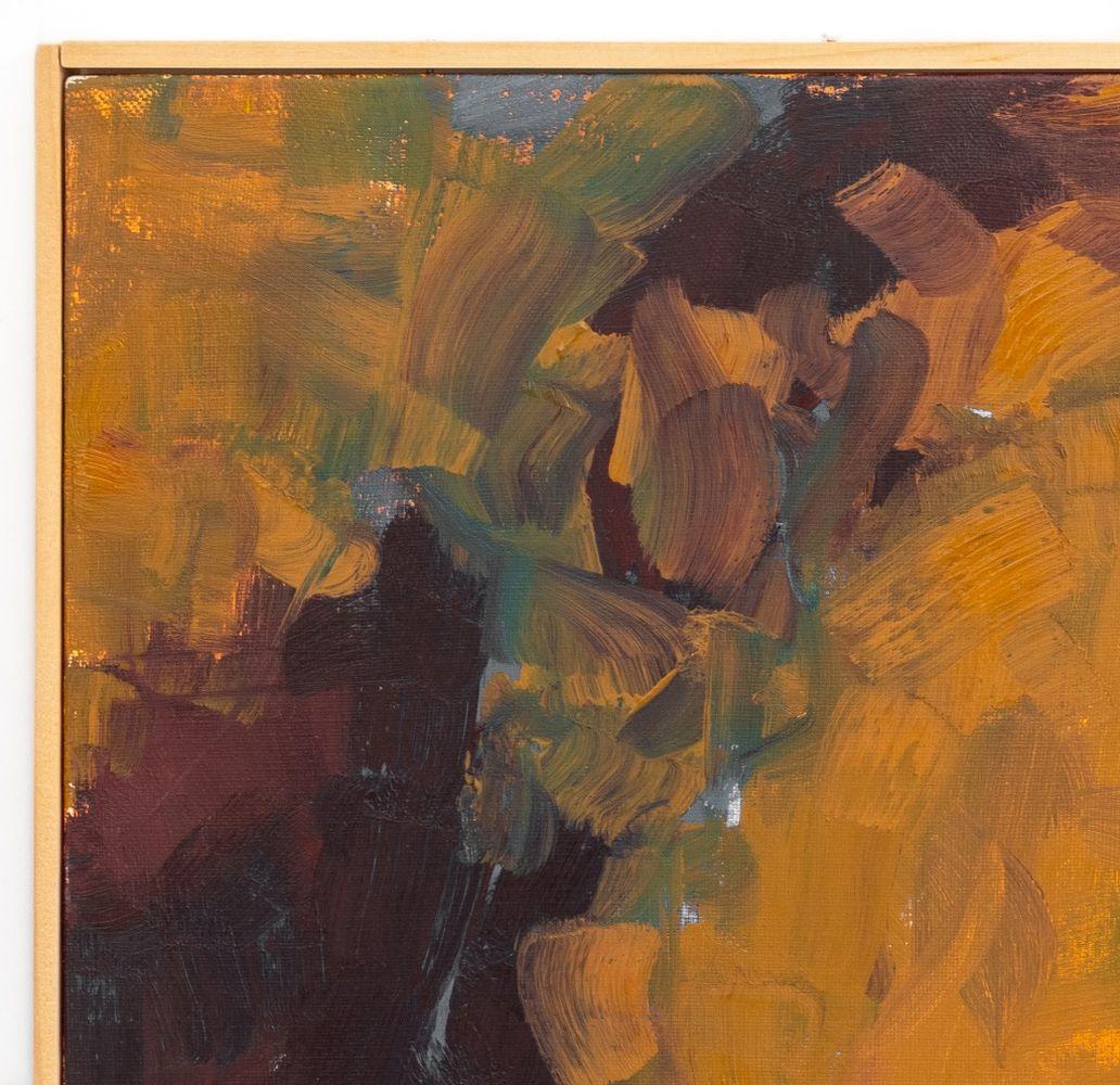 Composition abstraite Diptyque - Painting de Robert O'Meara