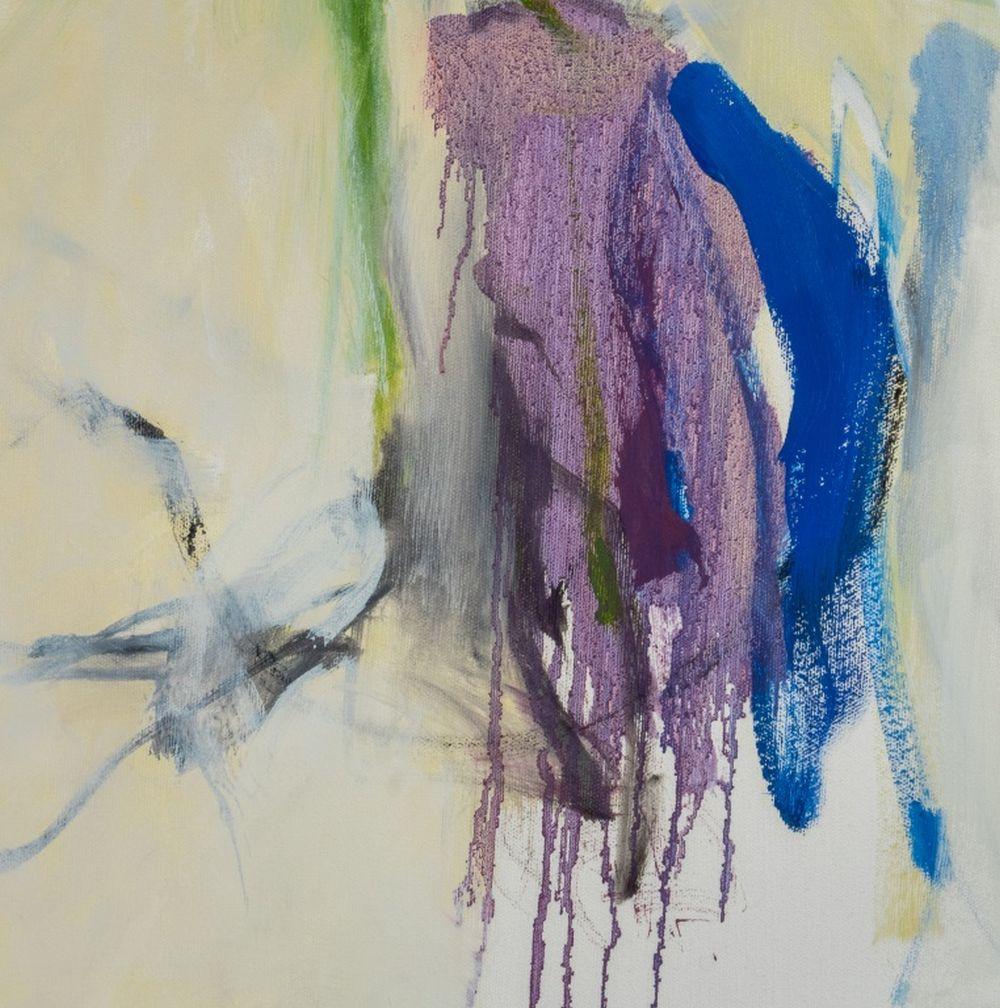 Abstract Composition Diptych - Painting by Robert O'Meara
