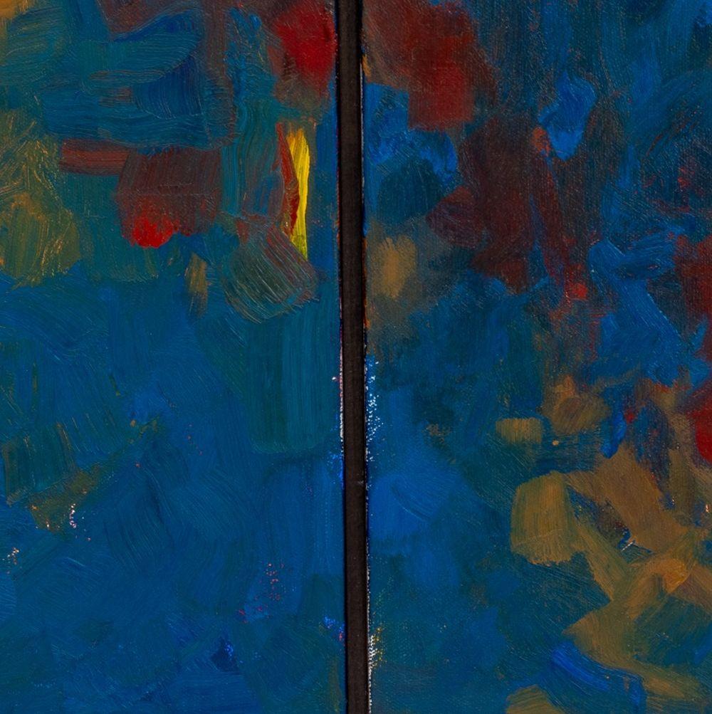 Composition abstraite Diptyque - Contemporain Painting par Robert O'Meara
