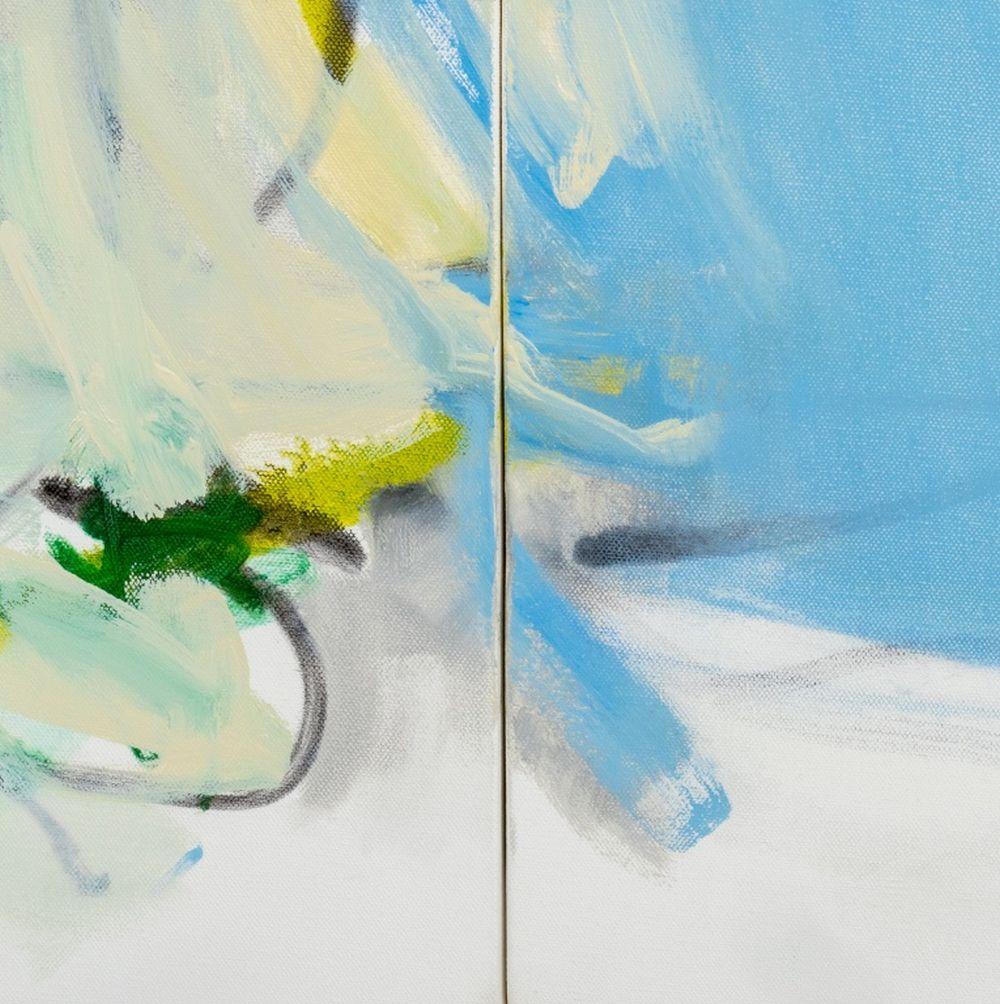 Composition abstraite Diptyque - Contemporain Painting par Robert O'Meara
