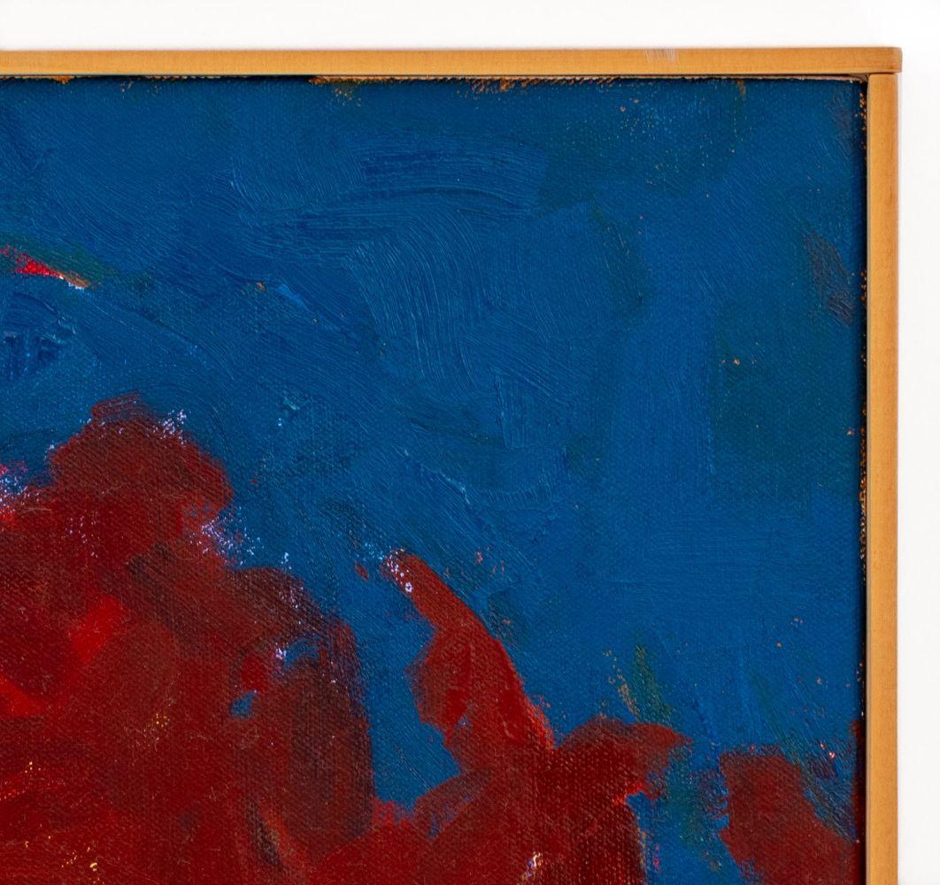 Composition abstraite Diptyque - Noir Abstract Painting par Robert O'Meara