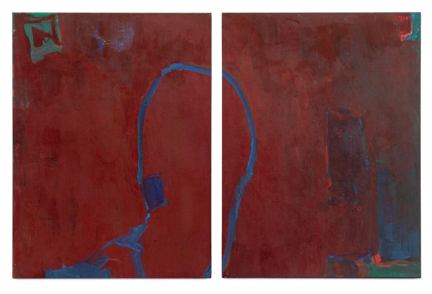 Abstract Painting Robert O'Meara - Composition abstraite Diptyque