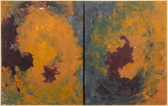 Abstrakte Komposition Diptychon