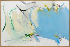 Abstrakte Komposition Diptychon