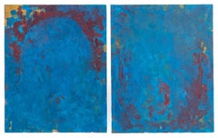 Abstract Composition Diptych