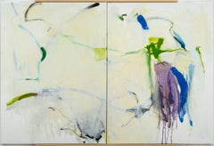 Abstract Composition Diptych