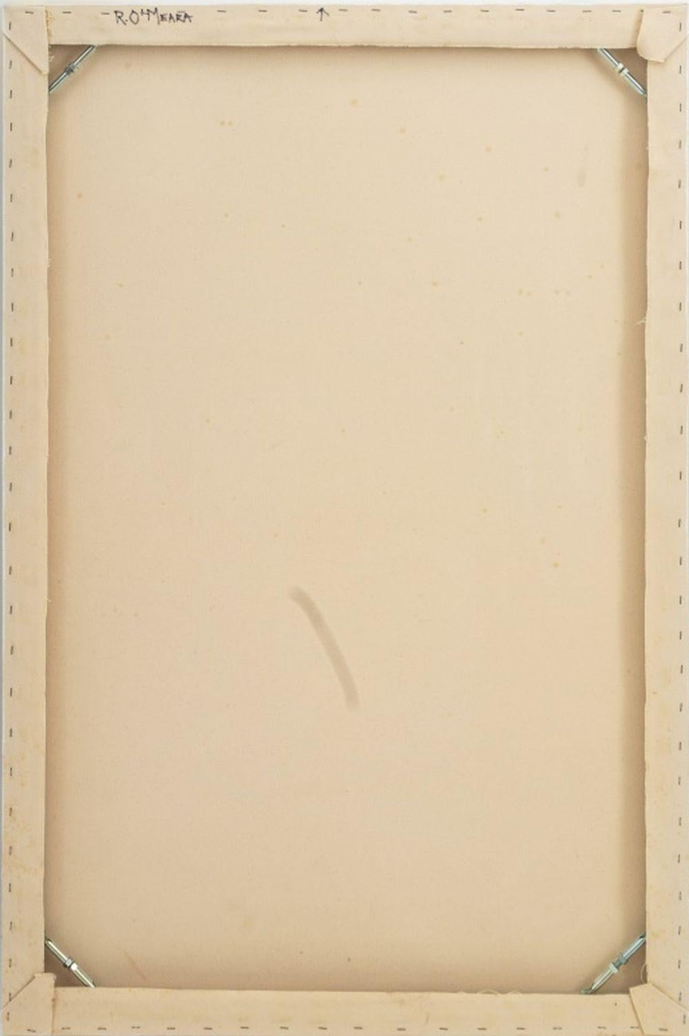 Robert O'Meara (estadounidense, 1957-2024), Composición abstracta, Óleo sobre lienzo, firmado en el verso, sin enmarcar. 52