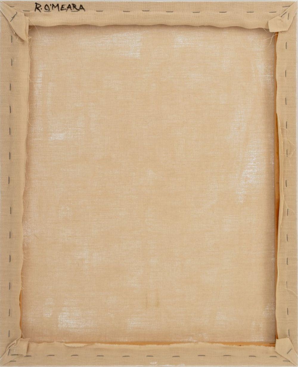 Composition abstraite en bleu - Bleu Abstract Painting par Robert O'Meara