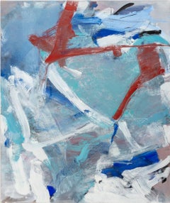 Composizione astratta in blu