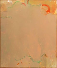 Composition abstraite en couleur havane