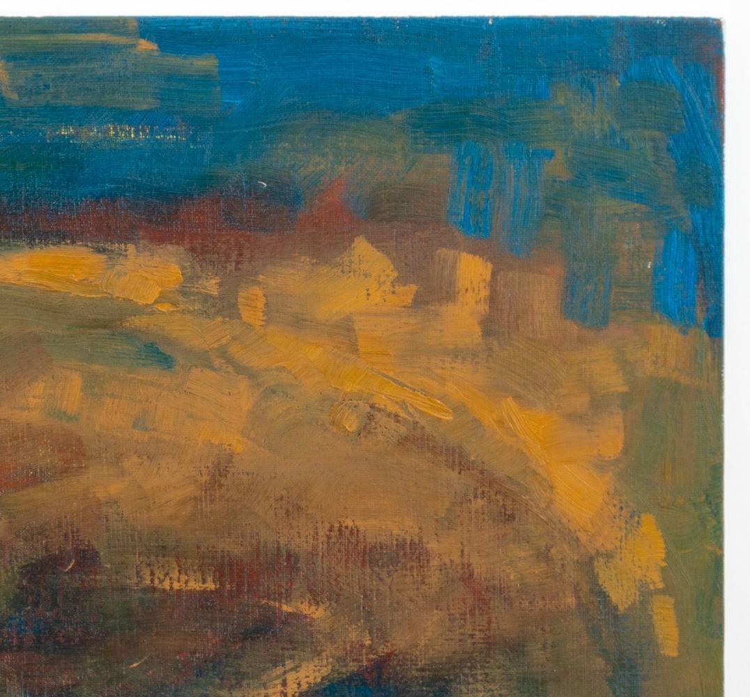 Composición abstracta en cerceta - Painting de Robert O'Meara