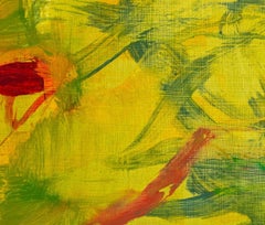 Composición abstracta en amarillo