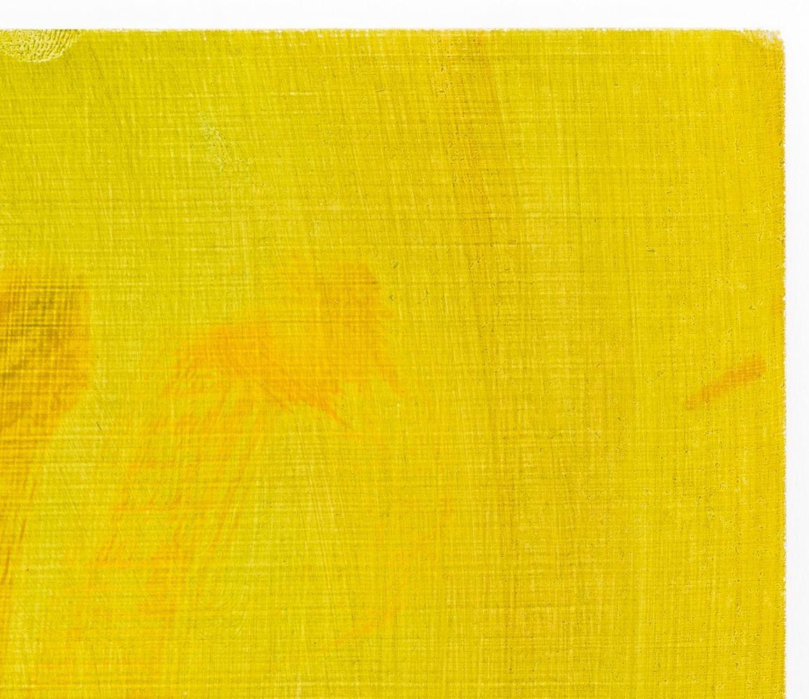 Composición abstracta en amarillo - Painting Contemporáneo de Robert O'Meara