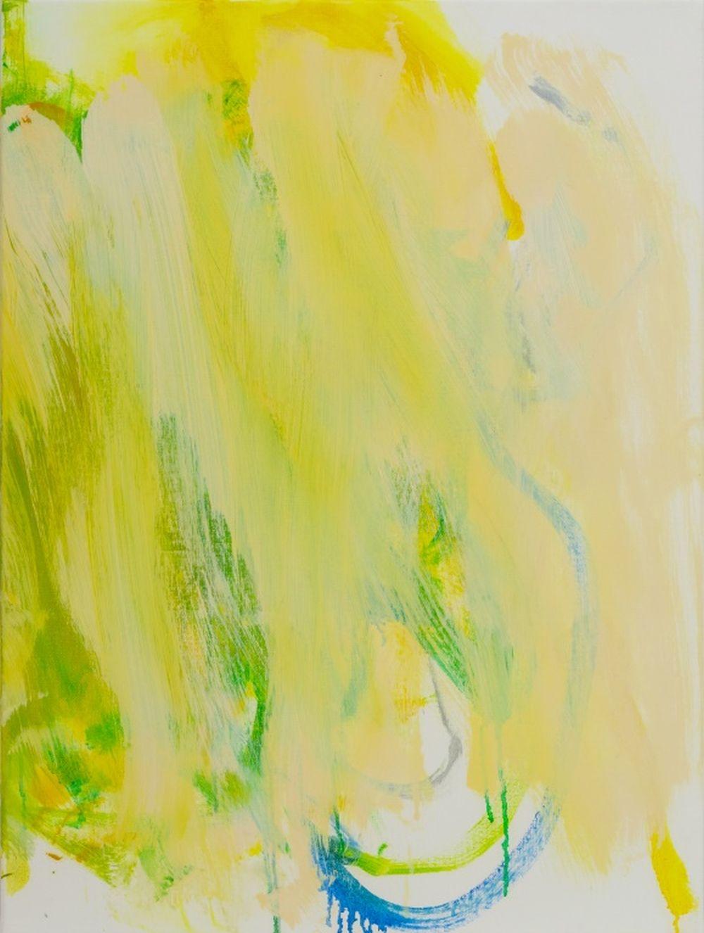 Composizione astratta in giallo