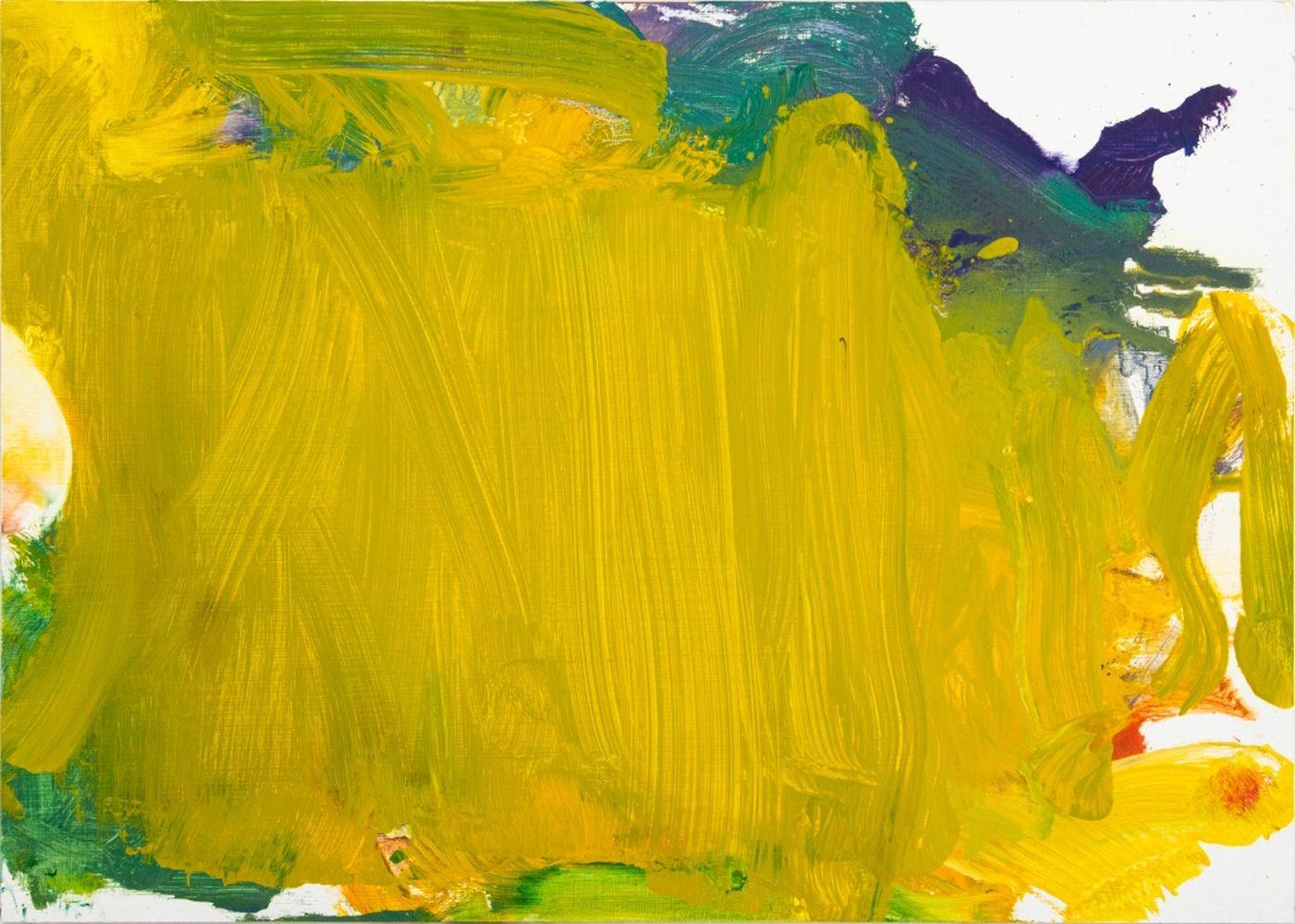 Abstract Composition in Yellow
