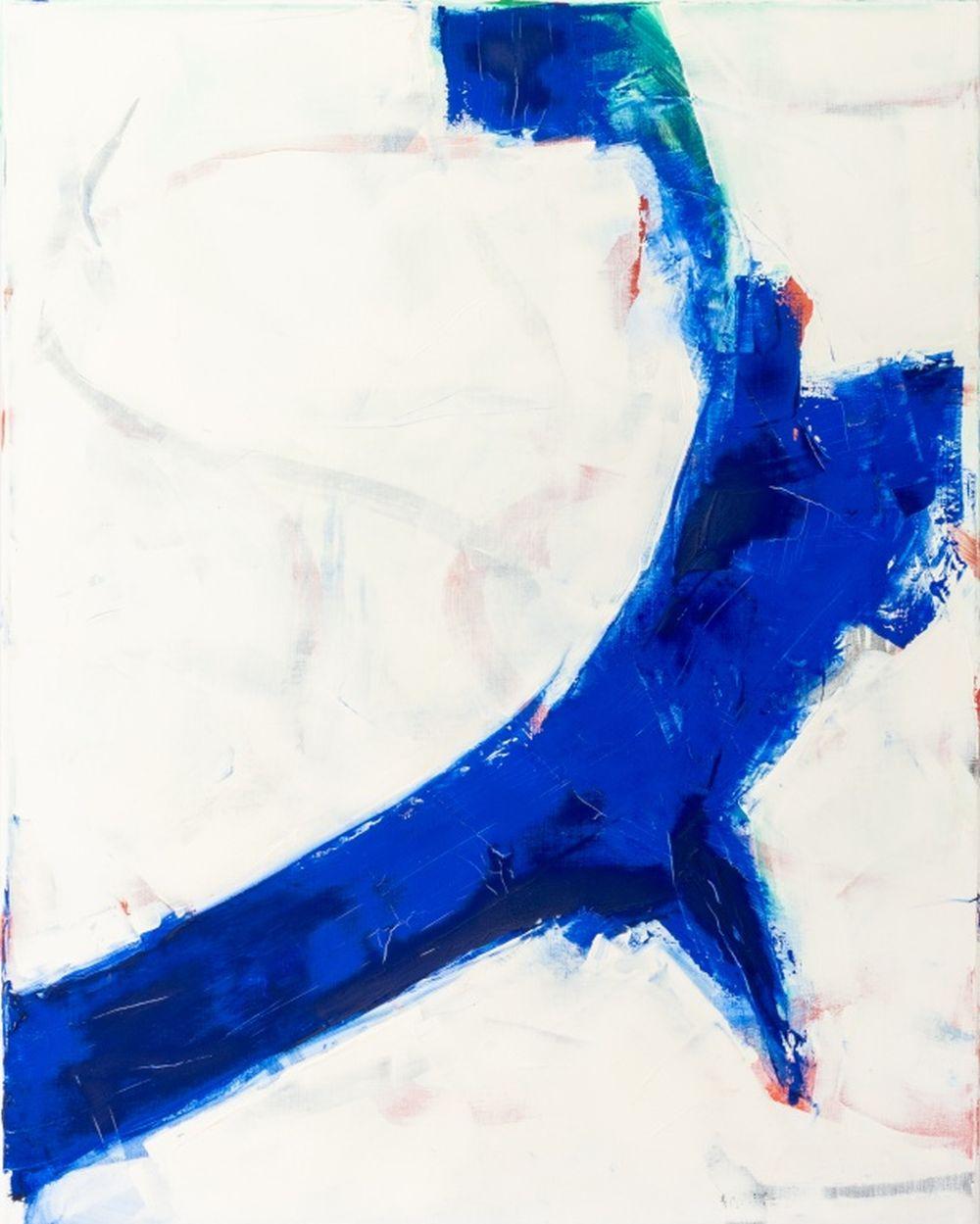 Abstract Composition Triptych - Painting by Robert O'Meara