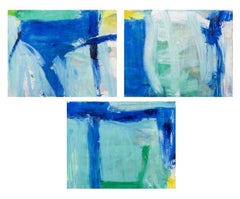 Abstract Composition Triptych