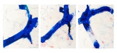 Abstract Composition Triptych