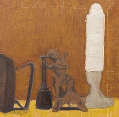 Figurina di Cupido Natura morta