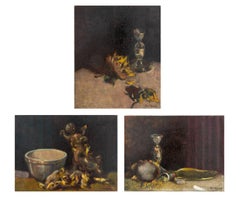 Group of Three Still Life Scenes
