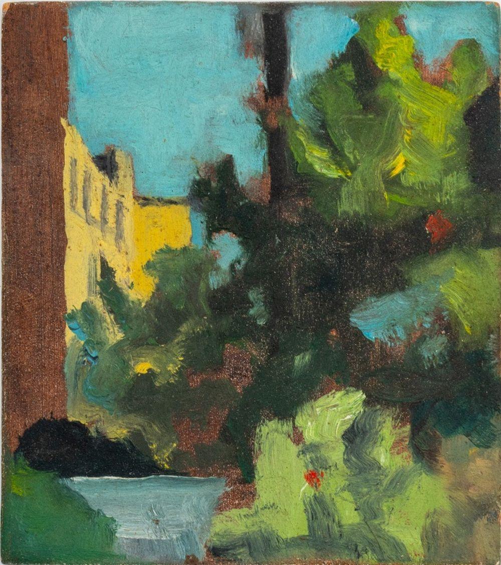 Paisaje urbano en miniatura - Painting de Robert O'Meara