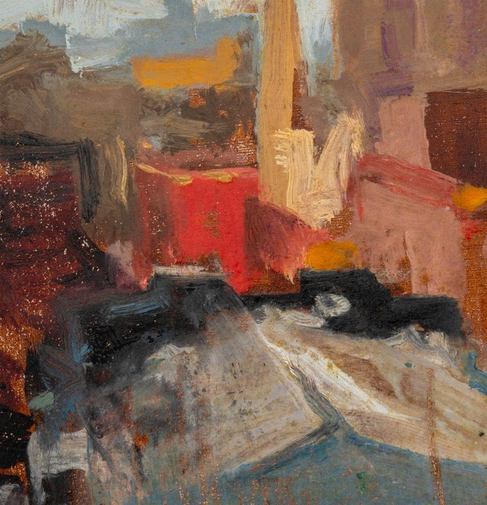 Paisaje urbano en miniatura - Painting Impresionista de Robert O'Meara