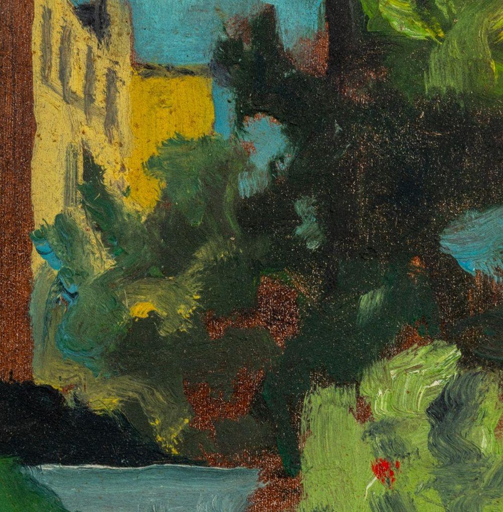 Paisaje urbano en miniatura - Painting Impresionista de Robert O'Meara