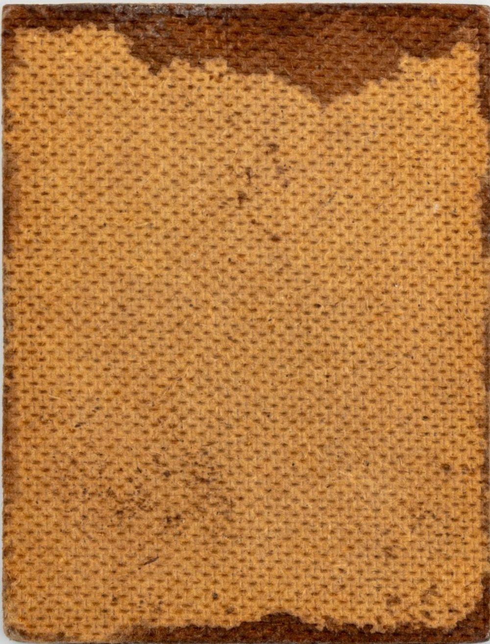 Robert O'Meara (estadounidense, XX-XXI), Paisaje urbano en miniatura, Óleo sobre tabla, hacia 1975, sin enmarcar. Alto 4,5