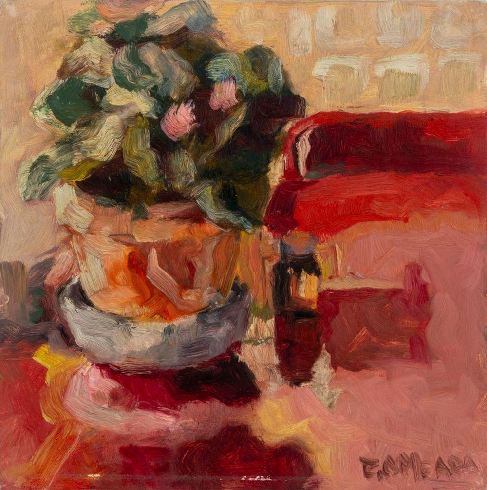 Robert O'Meara Still-Life Painting - Still Life of Flowers