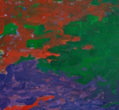 Abstrakte Komposition von Robert O'Meara, Öl auf Leinwand