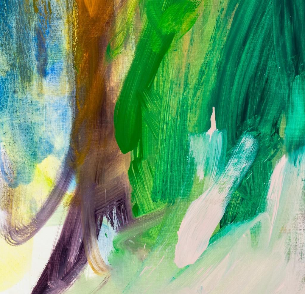 Robert O'Meara Composizione astratta Olio in vendita 2