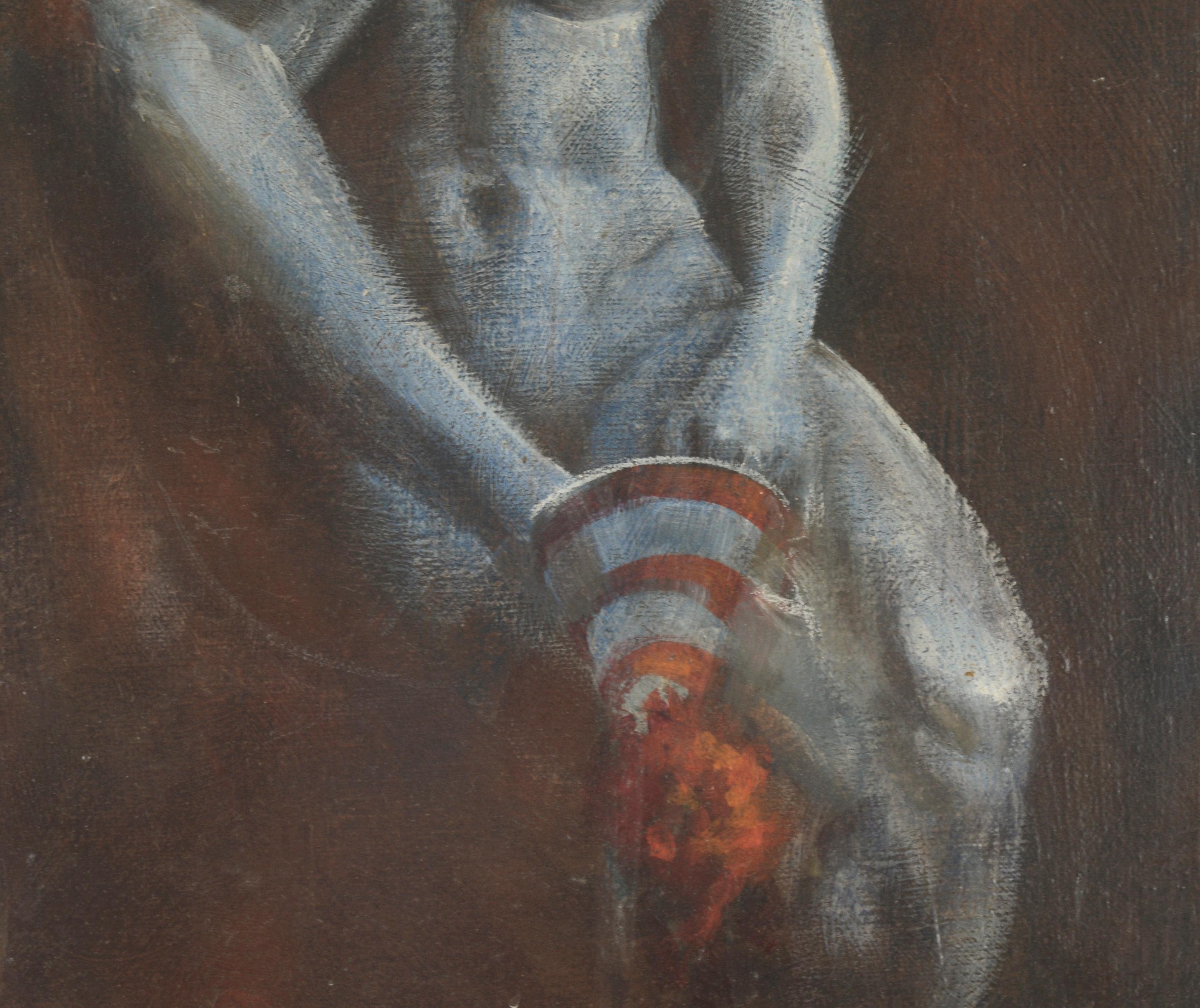 nude clown