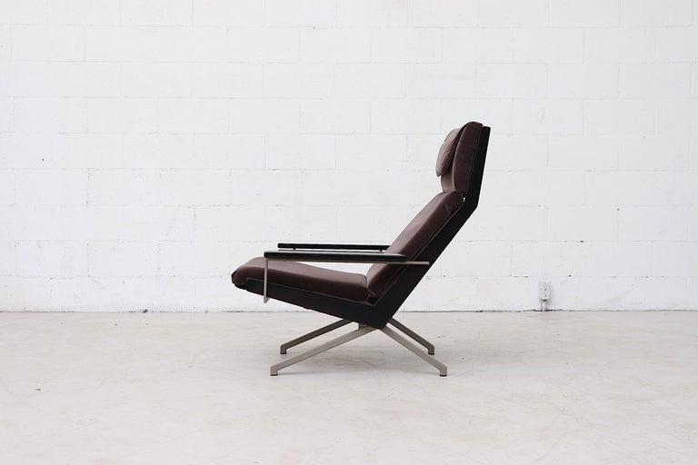 Robert Parry Lounge Chair in Grey Velvet For Sale at 1stdibs