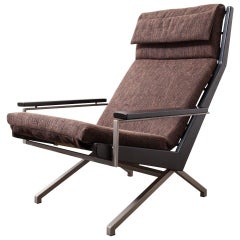 Robert Parry Lounge Chair with Ebony Stained Arm Rests