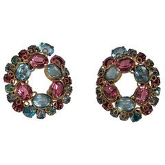 Pendientes de alambre de cristal Robert The Pastel