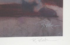 Discus Thrower from Visions of Gold, Signed Sports Art Lithograph by Robert Peak