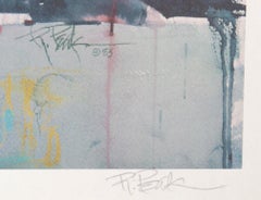 Fencing from Visions of Gold, Signed Sports Art Lithograph by Robert Peak