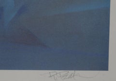 Figure Skating from Visions of Gold, Signed Sports Art Lithograph by Robert Peak