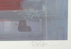 Horse Jumping from Visions of Gold, Signed Sports Art Lithograph by Robert Peak